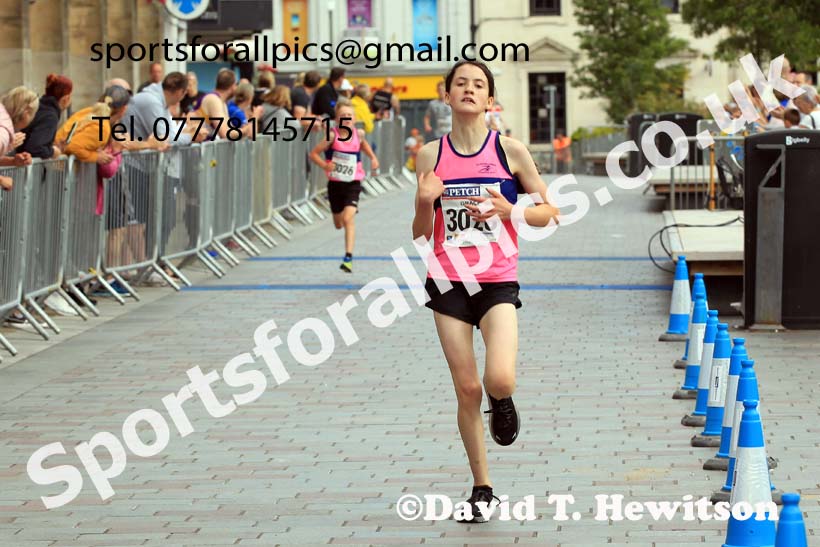 Junior 3k Road Race, 2022 Darlington 10k Road Race, Sunday, Aug. 7th. Photo: David T. Hewitson/Sports for All Pics